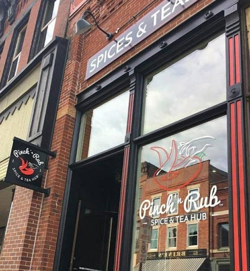 Pinch 'n Rub Spice & Tea Hub Main Street Stillwater Minnesota